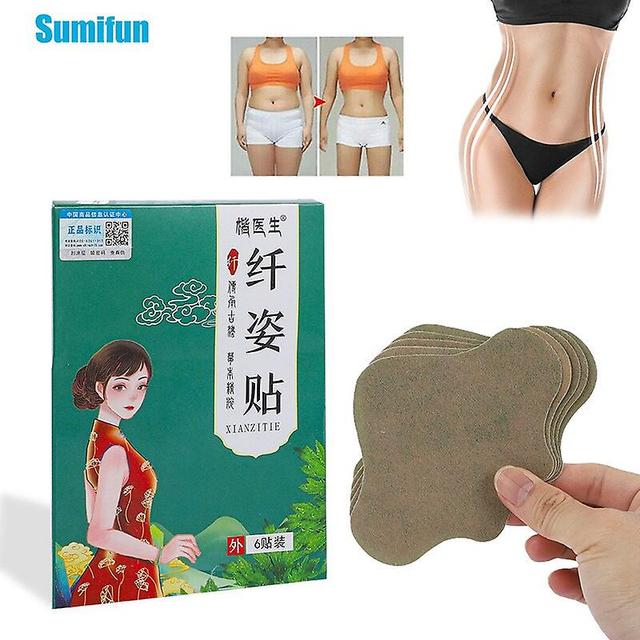 Coscelia 6pcs Wormwood Slimming Patches Promote Metabolism Speed Up Fat Burning Slimming Lazy People Lose Weight Beauty Warming Stickers 6pcs in a box on Productcaster.