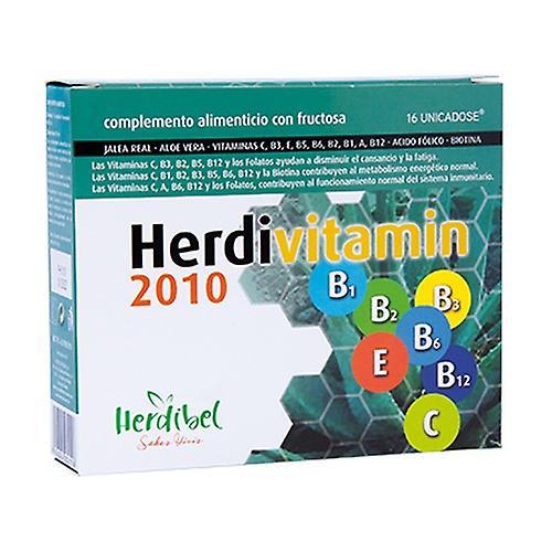 Herdibel Herdivitamin 2010 food supplement 16 ampoules of 10ml on Productcaster.