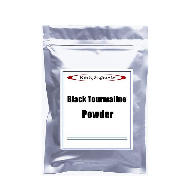 Jinzhaolai High Fineness Black Tourmaline Powder Black Fine Negative Ion Tourmaline Powder 2500-10000 Mesh 8000 mesh 500g on Productcaster.