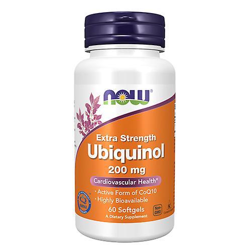 Now Foods Ubiquinol Extra Strength, 200 mg, 60 Softgels (Pack of 2) on Productcaster.