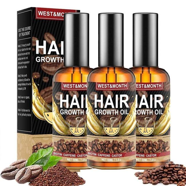 Hirinfinit Caffeine Hair Growth Booster Essential Oil, Hair Darkening Serum on Productcaster.