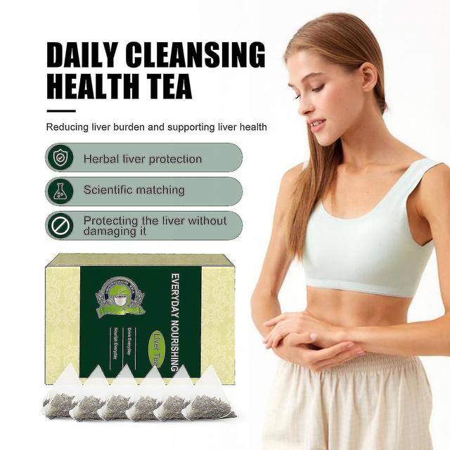 6pcs Everyday Nourishing Liver Tea,liver Cleanse Detox & Repair 18pcs on Productcaster.