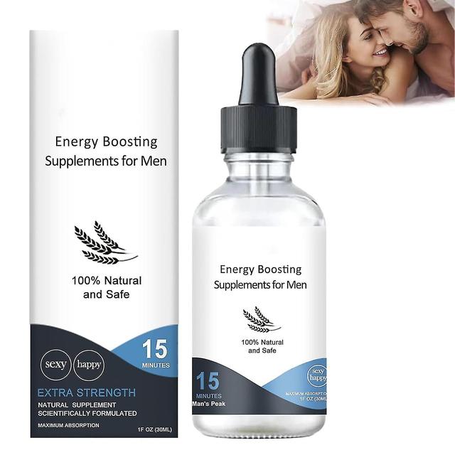 Blue Direction Drops voor mannen, Secret Drops voor sterke mannen, energieverhogende supplementen voor mannen, Male Liquid Drops - Verhoogt het uit... on Productcaster.