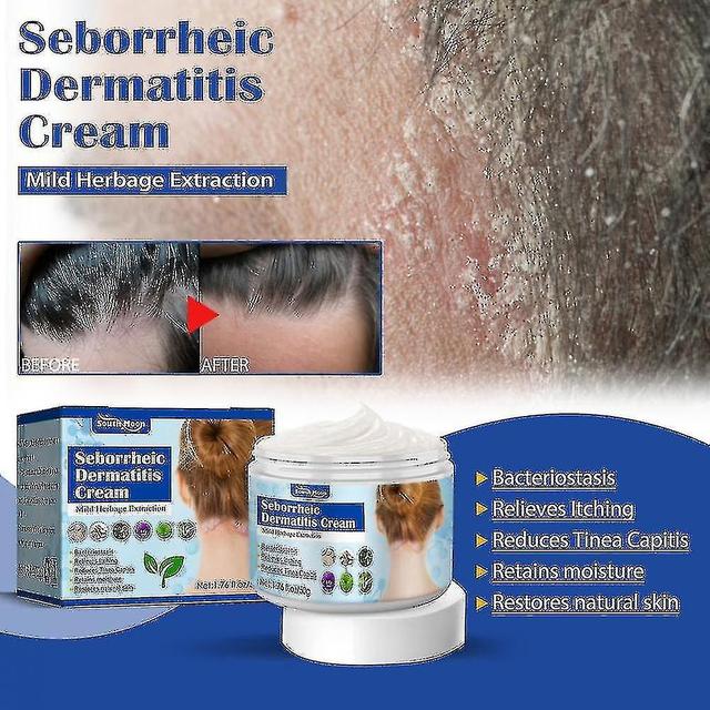 Seborroic Skin Cream Head Acne Prurito Scalp Ringworm Skin Problem Repair Hk on Productcaster.