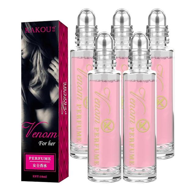 Cupid In A Bottle - Women's Pheromone Perfume to Attract Men (5pcs) by Venom Scents 5pcs Female on Productcaster.