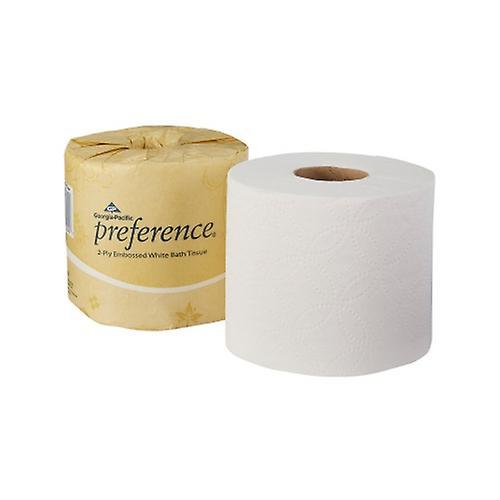 Georgia Pacific Toilet Tissue voorkeur Wit 2-Ply Standard Size Cored Roll 550 Vellen 4 X 4-1/20 Inch, Count of 1 (Pack of 1) on Productcaster.