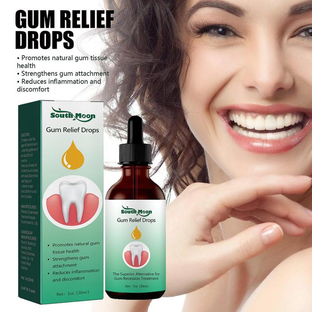 Gum Regeneration Drops, Natural Plant Extracts, Promote Gum Regeneration, Prevent Gum Recession, And Protect Tooth Health 3pcs on Productcaster.