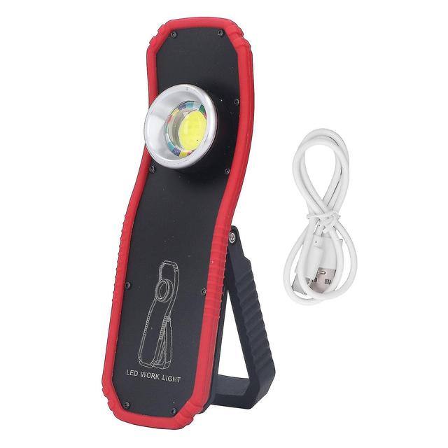 LED Work Light 60W 2 Dimmable Mode Hanging Hook USB Charge Magnetic Base Rechargeable Work Light for Camping Tent on Productcaster.