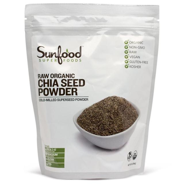 Sunfood, Chia Seed Powder, Raw Organic, 1 lb (454 g) on Productcaster.