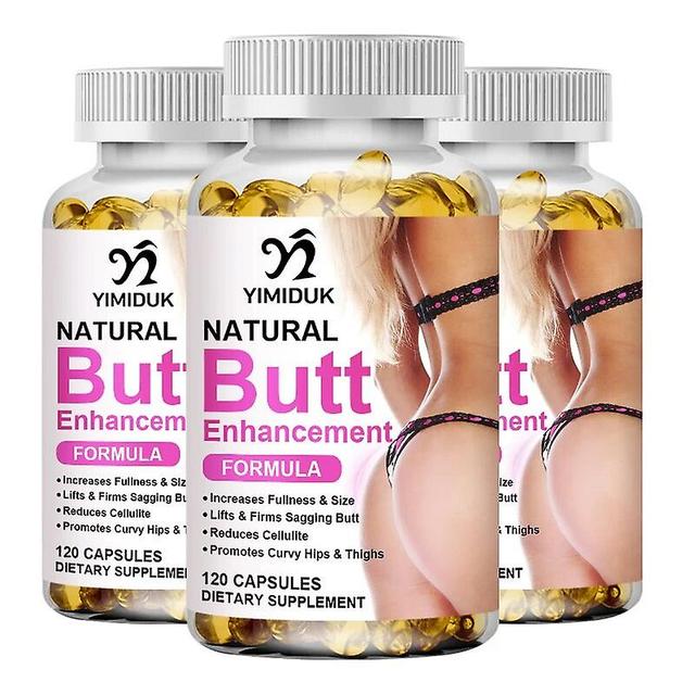 Eccpp Big Butt Capsules Breast Enhancementenlargement Hip Up, Increase Hips, Make The Ass Bigger Slimming 3 Bottles 120 PCS on Productcaster.