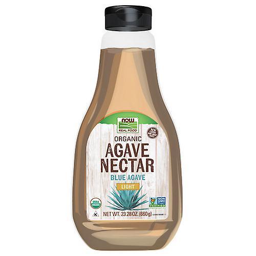 Now Foods Organic Light Amber Agave Nectar, 23.28 Oz (Pack of 6) on Productcaster.