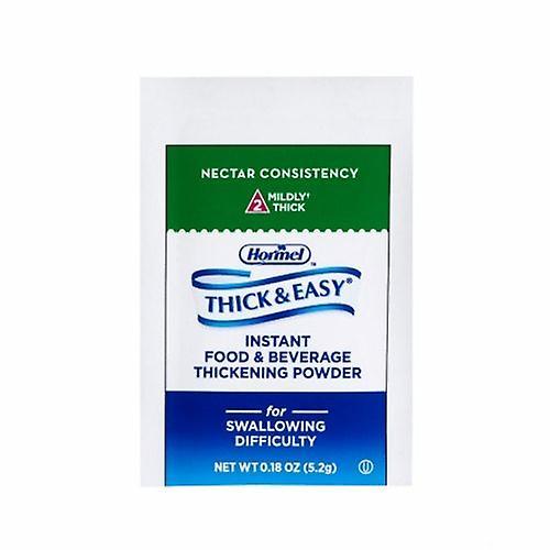 Hormel Food and Beverage Thickener Thick & Easy 16 oz. Container Individual Packet Unflavored Powder Necta, Count of 100 (Pack of 1) on Productcaster.