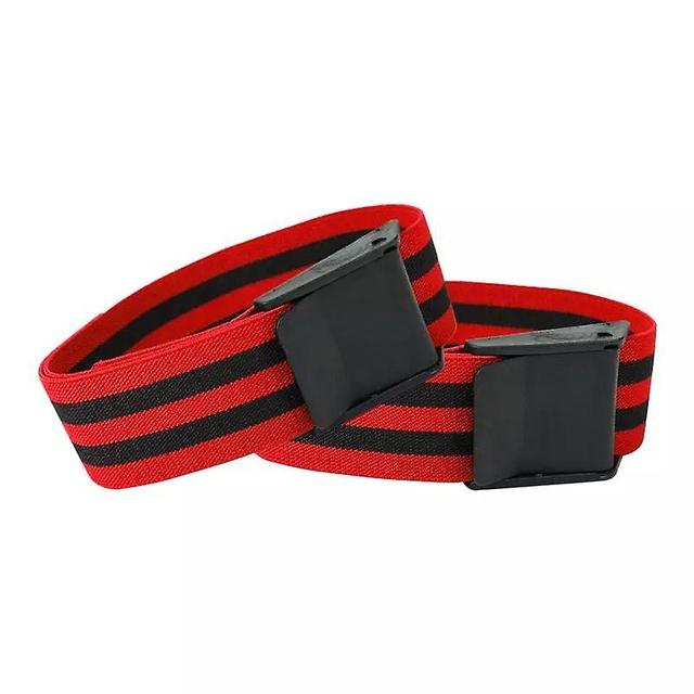 Wfuo Boost Your Muscle Growth And Bodybuilding Performance With Blood Flow Restricted Bands! red black on Productcaster.