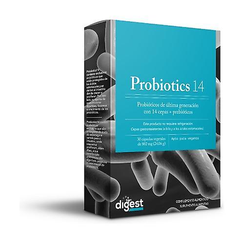 Herbora Probiotics 14 30 vegetable capsules on Productcaster.