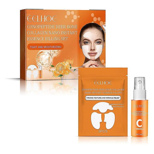 Cono Peptide Deer Bone Collagen Essence Set Lighten Wrinkles Anti-aging PFD 1pcs on Productcaster.