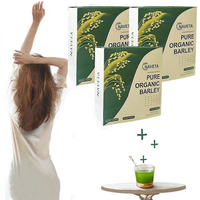 Gaoxing 1-3pcs Naveta Pure Natural Organic Barley, Naveta Barley Grass Powder 100% Pure & Organic New on Productcaster.