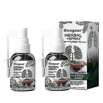 2x Respinature Herbal Lung Cleanse Mist-powerful Lung Support, Herbal Care Essence 2pcs on Productcaster.