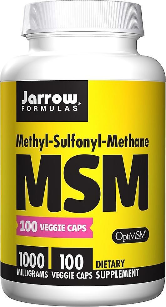 Jarrow Formulas Jarrow formler Msm Methyl Sulfonyl metan svovel 1000 mg Veggie kapsler 100 Units on Productcaster.