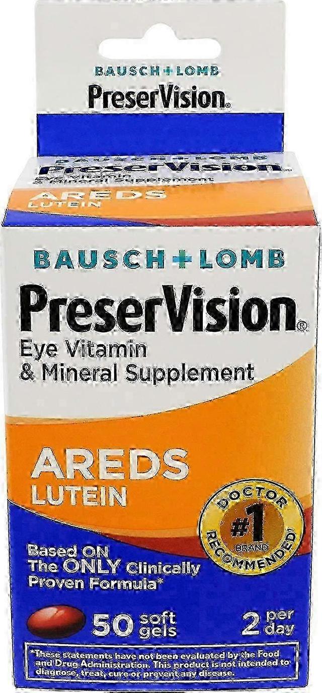 Preservision eye vitamin, areds lutein, softgels, 50 ea on Productcaster.