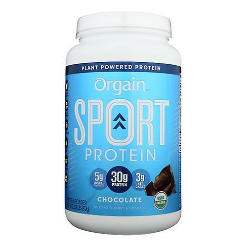 Orgain Sport Proteínová prášková čokoláda, 2,01 libier (balenie po 6) on Productcaster.