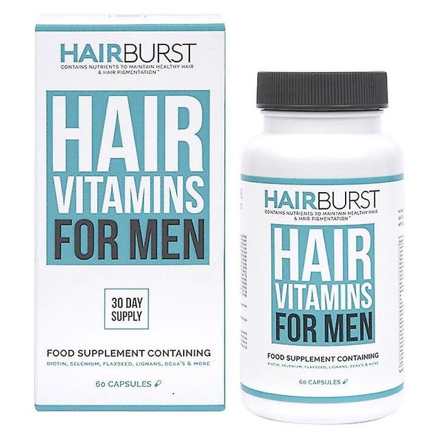 HAIR BURST Hairburst Hair Vitamins For Men 60 Capsules 1 Month Supply on Productcaster.