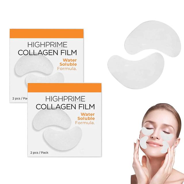 Korea Highprime Collagen Soluble Film, Highprime Collagen FilmAnti-ageing Smooths Out Fine Lines And Wrinkle(2box-4pcs) 2 boxes-4pcs on Productcaster.