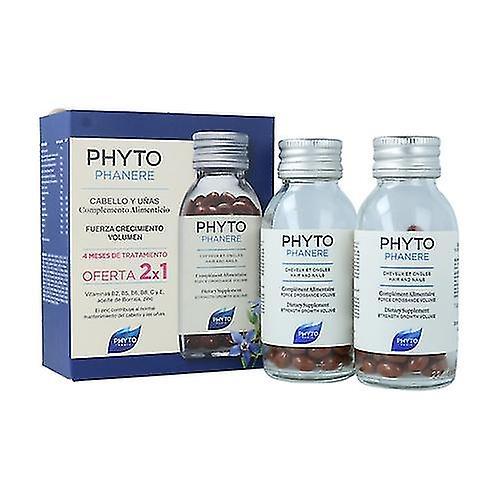 Phytophanere hair and nail food supplement 2 units on Productcaster.