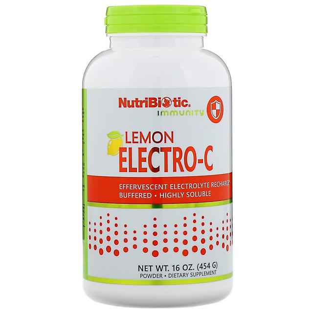 NutriBiotic, Immunity, Lemon Electro-C Powder, 16 oz (454 g) on Productcaster.