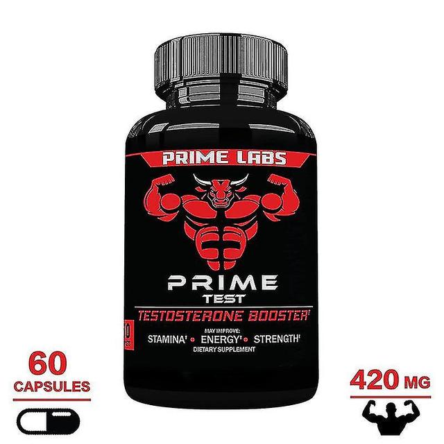 Vorallme Men's Natural Testosterone Booster, Performance And Strength Supplement With Tongkat Ali, Saw Palmetto Extract 120 Capsules 60 Capsules on Productcaster.