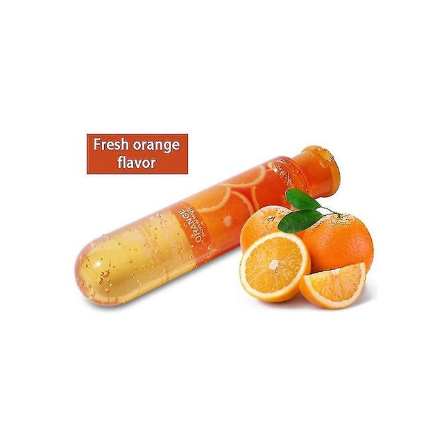 Edible Fruit Flavor Adult Lubricant Gel Lube Edible Oral Sex Sexual Massage Oil,bz Fresh Orange Flavor on Productcaster.