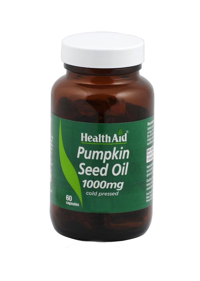 Health aid pumpkin seed oil 1000mg 60's on Productcaster.