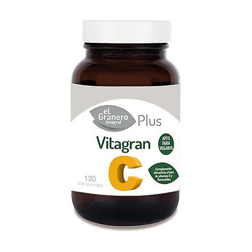 El Granero Integral Vitagran C (C-vitamin + bioflavonoider) 120 tabletter (830 mg) on Productcaster.