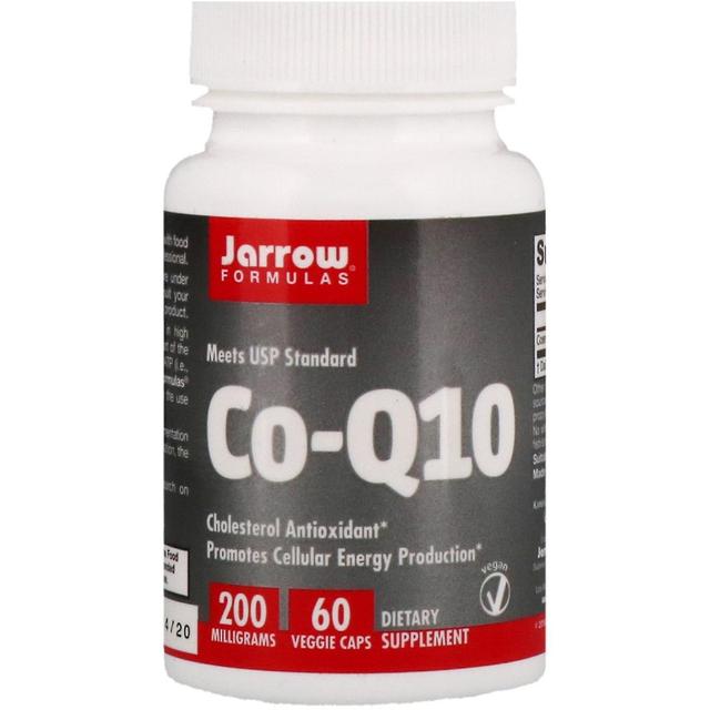 Jarrow Formulas Formule Jarrow, Co-Q10, 200 mg, 60 Tappi vegetariani on Productcaster.