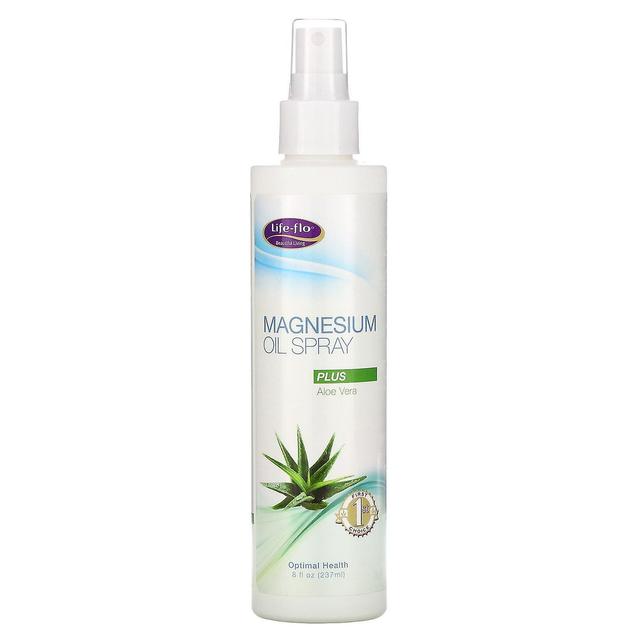 Life Flo Life-flo, Life-Flor, Magnesium Oil Spray, Plus Aloe Vera, 8 fl oz (237 ml) on Productcaster.