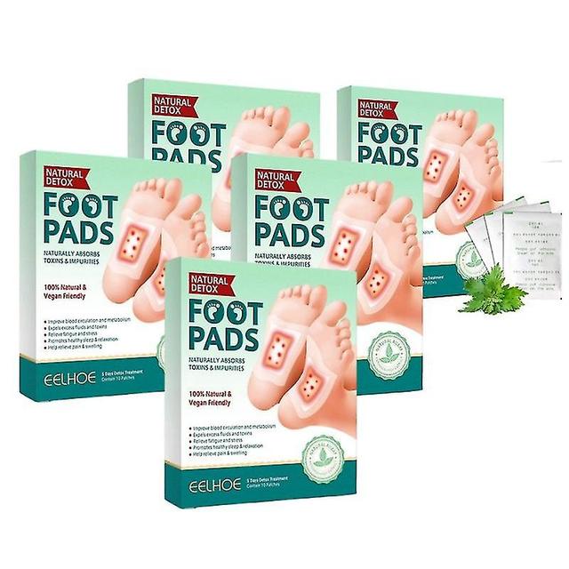 10-100pcs Natural Ingredients Detox Foot Patches,organic Bamboo Vinegar Detox Foot Pads Improves Sleep Quality,easy To Use on Productcaster.