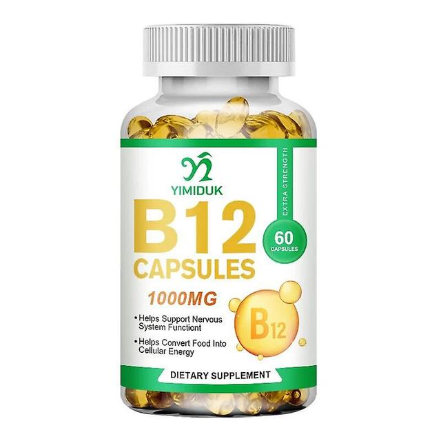 Vorallme Vitamin B-12 unterstützt den Energiestoffwechsel Unterstützt ein gesundes Nervensystem Maximale Kraft Tägliches B12-Präparat Gesundheitsvo... on Productcaster.