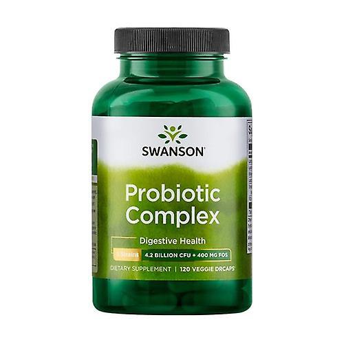 Swanson Ultra Probiotic Complex 120 vegetable capsules on Productcaster.