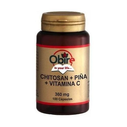 obire Chitosan, Pineapple and Vitamin C 100 capsules of 360mg on Productcaster.