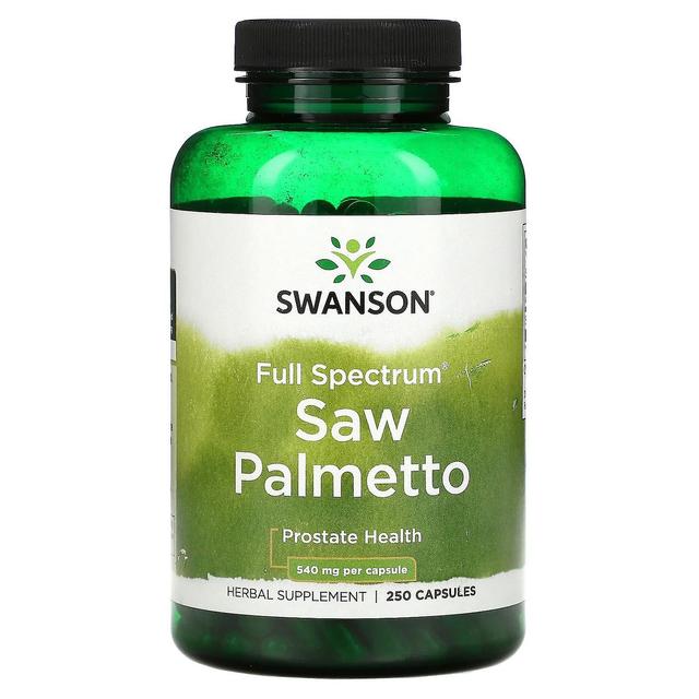 Swanson, Full Spectrum Saw Palmetto, 540 mg, 250 Capsules on Productcaster.