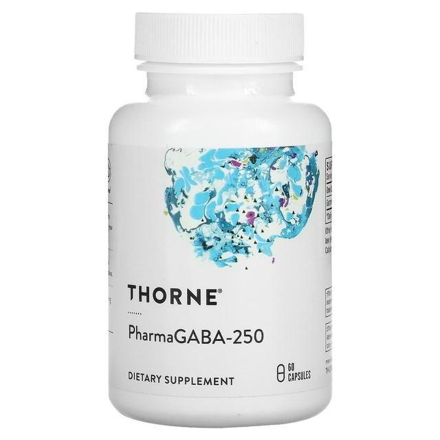 Thorne Research, PharmaGABA-250, 60 Capsules on Productcaster.