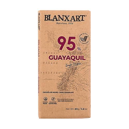 Blanxart Guayaquil dark chocolate 95% 80 g on Productcaster.