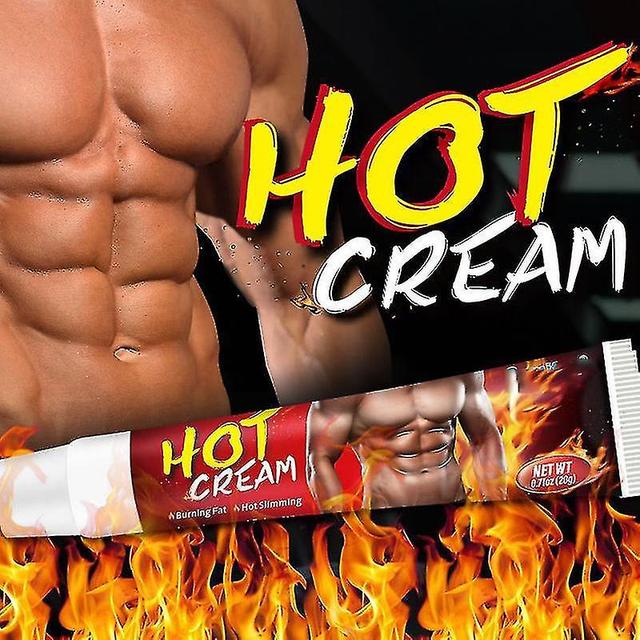 Abdominal Muscle Hot Cream Belly Fat Burning Ointment Portable Workout Sweat Enhancer for Men New on Productcaster.