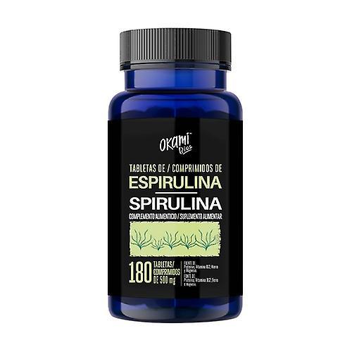 Okami Spirulina 180 tablets of 500mg on Productcaster.