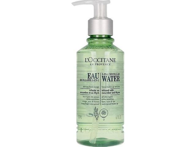 L'occitane eau micellaire 3-en-1 démaquillant visage 200ml on Productcaster.