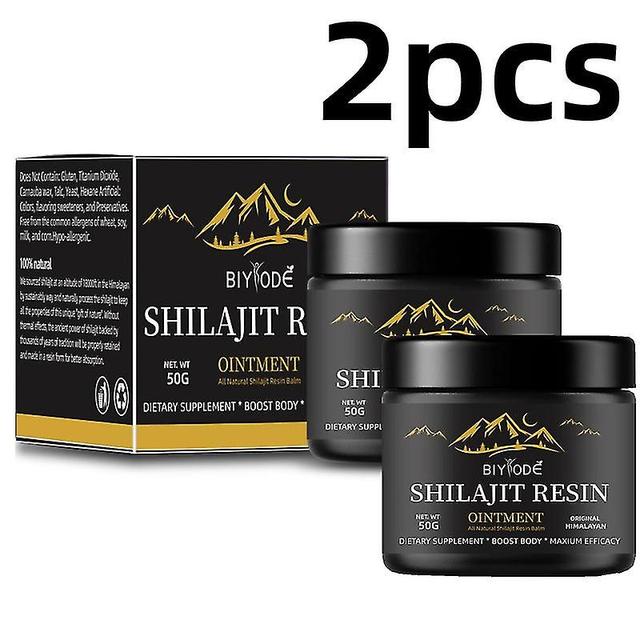 Pure 100% Himalaya Shilajit, zachte harspasta, biologisch, extreem krachtig fulvinezuur 2pcs on Productcaster.