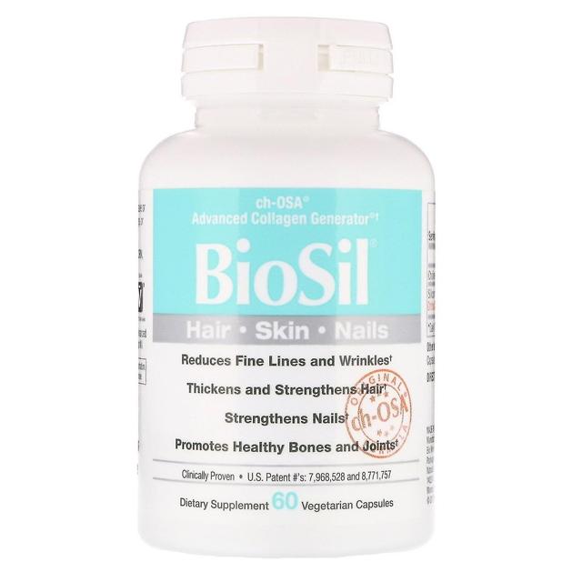 BioSil by Natural Factors, ch-OSA Advanced Collagen Generator, 60 Vegetarian Cap on Productcaster.