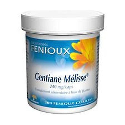 Fenioux Gentian Melissa 200 kapselia on Productcaster.