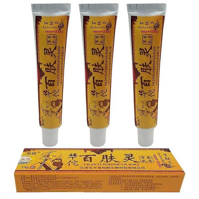 1-3pcs Baifuling Herbal Cream Cnidium Hibiscus Kochia 15g Sophora Promote Skin Health External Use Huatuo on Productcaster.