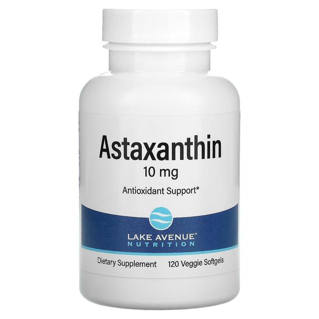 Lake Avenue Nutrition, Astaxantina, 10 mg, 120 cápsulas blandas vegetales on Productcaster.