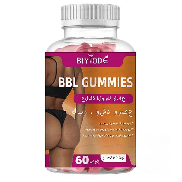 Gumičky na zväčšenie zadku Zadok bez cukru a zväčšenie zadku Gumičky Natural Bbl Gummies 1ks on Productcaster.